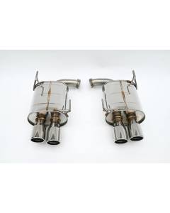 Invidia Q300 3.5" Rolled Dual Wall Stainless Steel Tip Axleback Exhaust (22+ WRX)