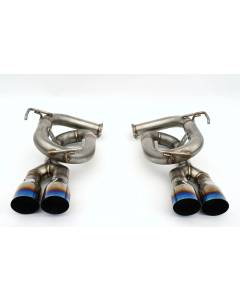 Invidia Twin Loop 3.5" Single Layer Titanium Tip Axleback Exhaust (22+ WRX)