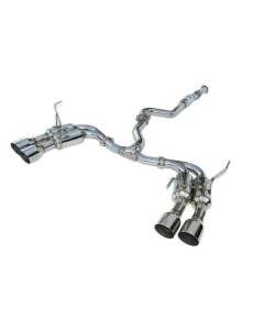 Invidia R400 Gemini Single Layer Catback Exhaust - Polished Tips (2022+ WRX)