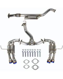 Invidia Gemini R400 Quad Titanium Tip Catback Exhaust (2022+ WRX)