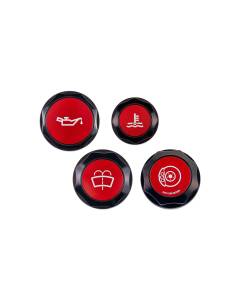 IAG Revolve Engine Bay Dress-Up Cap Kit (15-21 WRX)