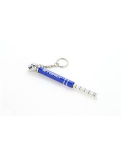 Tomei Blue Mini Tire Pressure Gauge Keychain