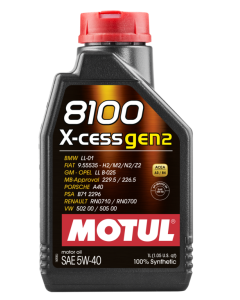 MOTUL 8100 X-Cess GEN 2 Oil - 5W40
