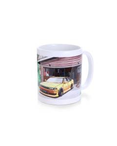 Tomei Mug White A31 Cefiro Car Life Garage