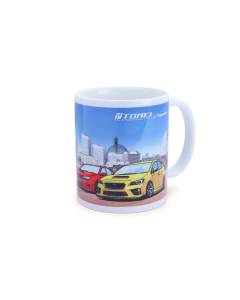 Tomei Mug White WRX/STI Minatomirai Yokohama