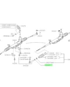 GD WRX Outer Tie-Rod Locking nut
