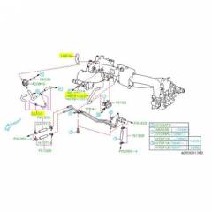 Subaru OEM PCV Hose Kit (02-05 WRX)