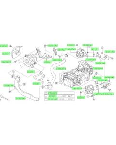 Subaru OEM Secondary Air Pump Replacement Kit (2008-2014 WRX)