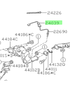 Subaru OEM Rear O2 Sensor Jumper Harness (02-05 WRX)