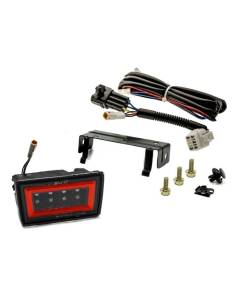 SMY F1 V3 Hyper-Flash Rear Brake Light - Clear w/ DRL Red Light Bar (22+ WRX)