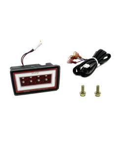 SMY F1 V3 Hyper-Flash Rear Brake Light - Red w/ DRL White Light Bar (11-14 WRX/STI)