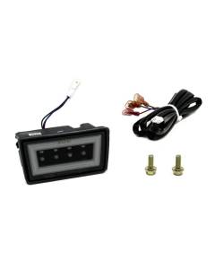 SMY F1 V3 Hyper-Flash Rear Brake Light - Double Smoked w/ DRL White Light Bar (11-14 WRX/STI)