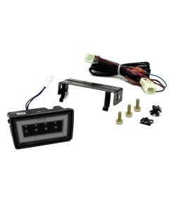 SMY F1 V3 Hyper-Flash Rear Brake Light - Double Smoked w/ DRL White Light Bar (15-21 WRX/STI)