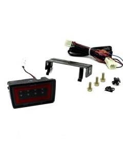SMY F1 V3 Hyper-Flash Rear Brake Light - Smoked w/ DRL Red Light Bar (15-21 WRX/STI)