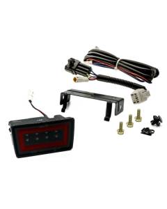 SMY F1 V3 Hyper-Flash Rear Brake Light - Smoked w/ DRL Red Light Bar (22+ WRX)