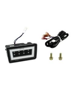 SMY F1 V3 Hyper-Flash Rear Brake Light - Smoked w/ DRL White Light Bar (11-14 WRX/STI)