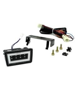 SMY F1 V3 Hyper-Flash Rear Brake Light - Smoked w/ DRL White Light Bar (15-21 WRX/STI)