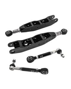 SMY CNC Aluminum Lower Control Arms & Toe Kit - Pillow Ball Bushings (08-21 WRX/STI, 2013+ BRZ)