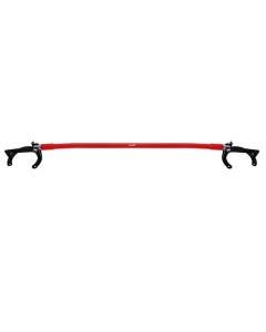 SMY Tallboy Front Strut Tower Brace - Wrinkle Red (15-21 WRX/STI)