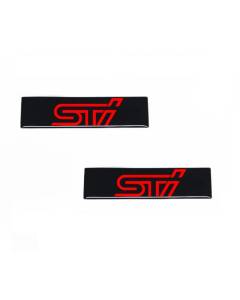 SMY Gel STI Emblems for WeatherTech Mats - Pair