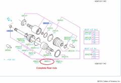 Subaru OEM Rear Axle (2004 STI)