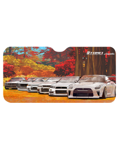 Tomei Sun Shade 59" X 28" - GT-R Autumn Nagano Forest