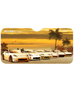 Tomei Sun Shade 59" X 28" - Z Car Sunset Huntington Beach