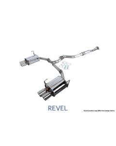 Revel Medallion Touring-S Catback Exhaust - Dual Muffler Quad Tip (15-17 WRX/STI)