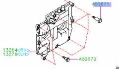 04-13 Forester XT Valve Covers