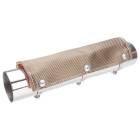 DEI Titanium Pipe Shield - 12" x 6"
