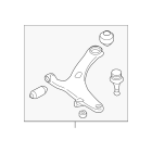 Subaru OEM Lower Control Arm - Front Right (11-13 STI)