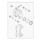Subaru OEM Brake Caliper - Front Right (2022+ WRX)
