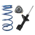 RalliTEK 1" Front Raised Springs & KYB Excel-G Struts (98-08 Forester)