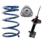 RalliTEK 1/4" Front Sport Springs & KYB Excel-G Struts (13-17 Crosstrek)