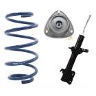 RalliTEK 1/2" Front Standard Height Springs & OEM Struts (18-23 Crosstrek)