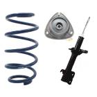 RalliTEK 1" Front Standard Height Springs & OEM Struts (18-23 Crosstrek)