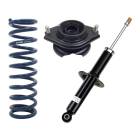 RalliTEK 1" Rear Standard Height Springs & OEM Struts (18-23 Crosstrek)