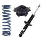 RalliTEK 1/2" Rear Standard Height Springs & OEM Struts (18-23 Crosstrek)