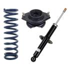 RalliTEK 1" Rear Raised Overload Springs & OEM Struts (18-23 Crosstrek)
