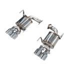 AWE Touring Edition Axleback - Chrome Silver Tips (22+ WRX)
