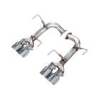 AWE Track Edition Axleback - Chrome Silver Tips (22+ WRX)