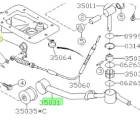 Subaru OEM Stay CP Gear Shift - 35031FE020