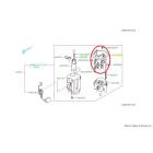 Subaru 2008 - 2014 WRX and STI Upper Fuel Pump Bracket