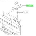 Subaru OEM Upper Radiator Hose - 45161SG000 (2015-2021 WRX)
