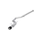 MBRP 3 Inch Catback Exhaust - Single Exit - Street Profile - Carbon Fiber Tip (22+ WRX)