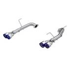 MBRP 2.5 Inch Axle back Exhaust - Quad Exit - Race Profile - Burnt Tips (22+ WRX)