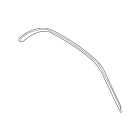 Subaru OEM Weather Stripping Trim/Retainer - Right (02-07 WRX - Sedan)