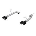 MBRP 2.5 Inch Axle back Exhaust - Quad Exit - Race Profile - Carbon Fiber Tips (22+ WRX)