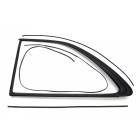 RCM 2 Door Impreza Rear Quarter Window Seal Kit