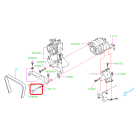 Subaru OEM Alternator Bolt - 800708380